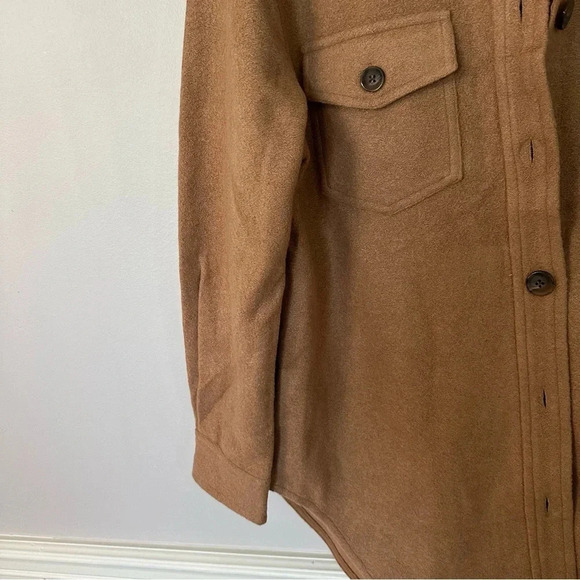 BlankNYC Lets Get Lost Shacket Women’s Button Up Wool Blend Jacket Size M NWT - Picture 4 of 10